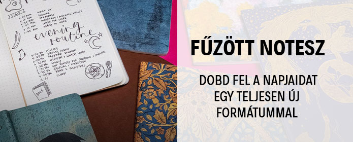 fűzött notesz paperblanks sima vonalas pontozott