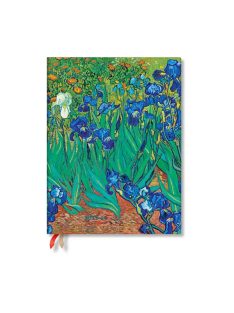   Paperblanks keményfedeles naptár (2025/26) 18 hónapos- Van Gogh's Irises ultra vertikális (9780349707204)