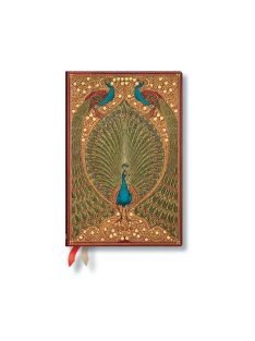   Paperblanks keményfedeles naptár (2026) 12 hónapos - Hafiz's Peacocks mini napi (97803490707228)
