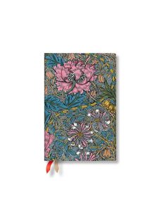   Paperblanks keményfedeles naptár (2026) 12 hónapos - Morris Pink Honeysuckle mini napi (9780349707235)