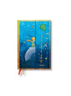   Paperblanks keményfedeles naptár (2026) 12 hónapos - Saint-Exupéry, The Little Prince mini napi (9780349707259)