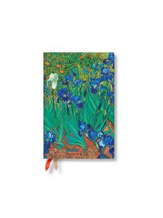   Paperblanks keményfedeles naptár (2026) 12 hónapos - Van Gogh's Irises mini horizontális (9780349707358)