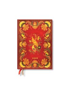   Paperblanks keményfedeles naptár (2026) 12 hónapos - Fiammetta midi verso (9780349707778)