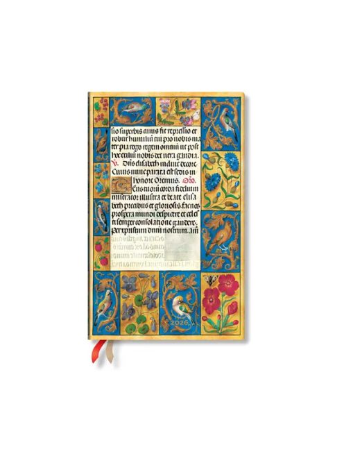 Paperblanks keményfedeles naptár (2026) 12 hónapos - Spinola Hours maxi horizontális (9780349707891)