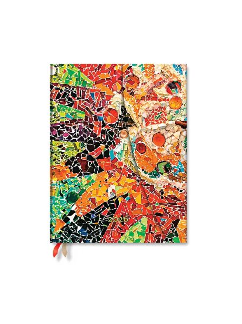 Paperblanks keményfedeles naptár (2026) 12 hónapos - Gaudi's Sun ultra napi (9780349707969) 