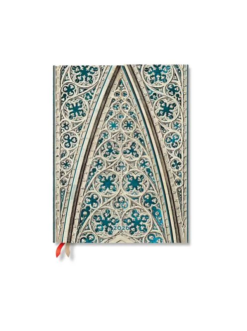 Paperblanks keményfedeles naptár (2026) 12 hónapos - Vault of the Milan Cathedral ultra horizontális (9780349708034)