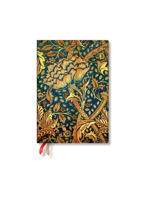 Paperblanks puhafedeles naptár (2026) 12 hónapos - Morris Birds midi horizontális (9780349708409)
