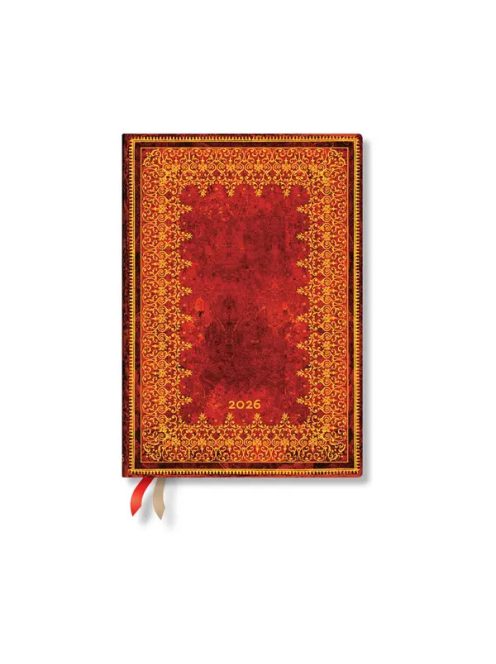 Paperblanks puhafedeles naptár (2026) 12 hónapos - Foiled midi vertikális (9780349708454)
