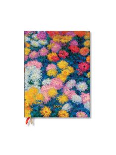   Paperblanks puhafedeles naptár (2026) 12 hónapos - Monet’s Chrysanthemums ultra napi (9780349708539)
