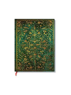   Paperblanks butikkönyv GRANDE PB1311-3 vonalas Nature’s Grace, Emerald Flower 