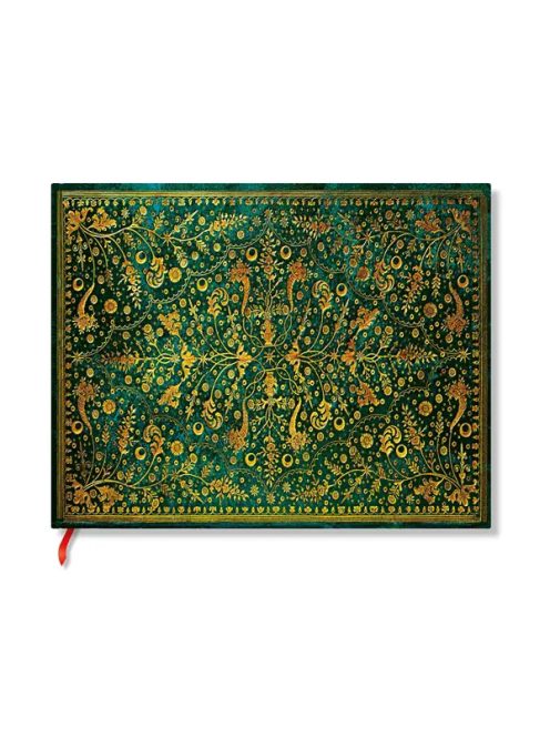 Paperblanks vendégkönyv PB1319-9 vonalas Nature’s Grace, Emerald Flower