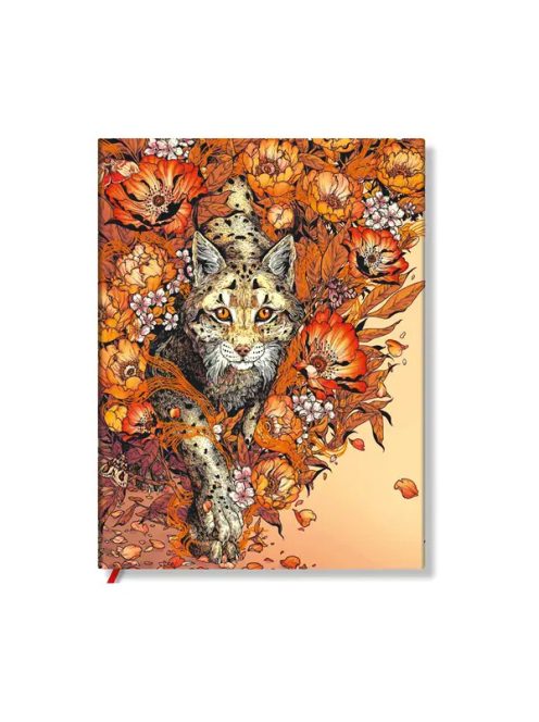Paperblanks FLEXIS notesz MINI FB1363-2 vonalas Lynx Rising,Erica Williams Art