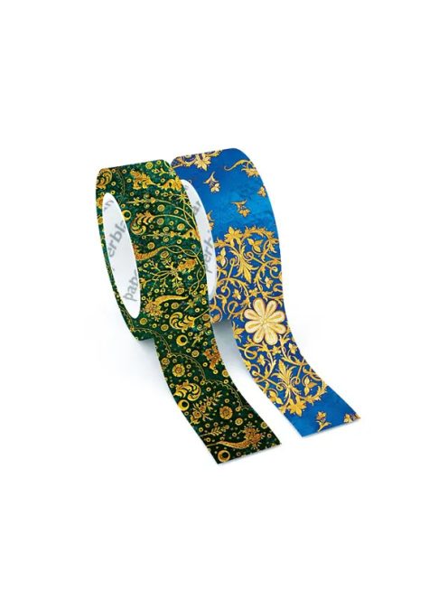 Paperblanks Washi szalag PA1406-6 Emerald Flower/Silky Sky
