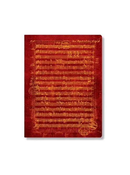 Paperblanks fűzött notesz A4 CB1461-5 Mozart The Hunt,Embellished Manuscripts Collection kockás