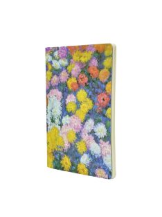   Paperblanks fűzött notesz A4 Monet’s Chrysanthemums pontozott