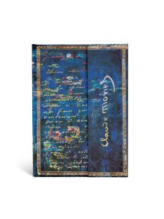   Paperblanks butikkönyv Monet, Water Lillies midi vonalas (9781439712092)