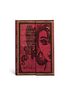   Paperblanks butikkönyv Amy Winehouse, Tears Dry mini vonalas (9781439725276)