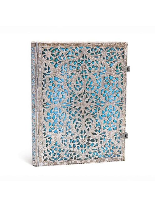 Paperblanks butikkönyv Maya Blue ultra vonalas (9781439725603)