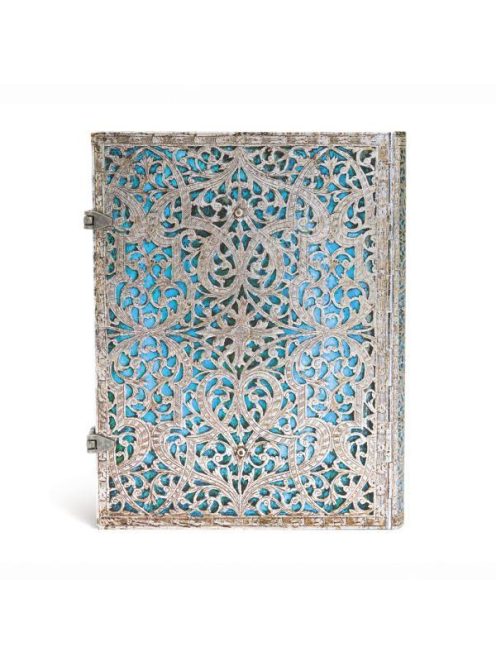 Paperblanks butikkönyv Maya Blue ultra vonalas (9781439725603)