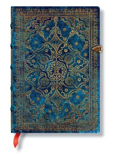 Paperblanks butikkönyv Azure midi vonalas (9781439726808)