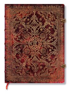   Paperblanks butikkönyv Carmine ultra vonalas (9781439726860)