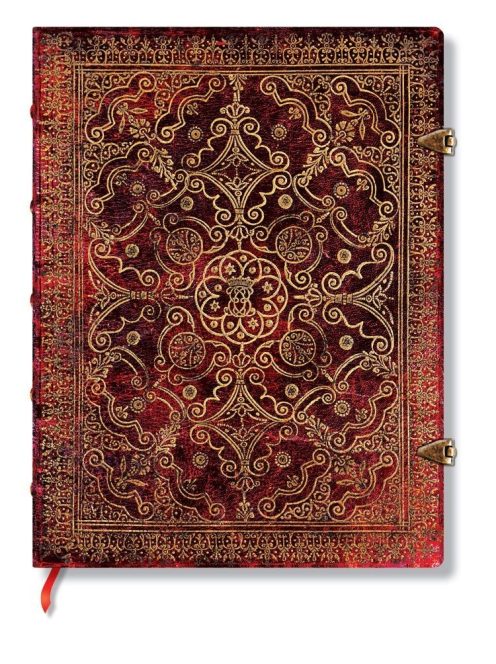 Paperblanks butikkönyv Carmine ultra vonalas (9781439726860)