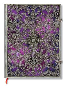   Paperblanks butikkönyv Aubergine ultra vonalas (9781439728932)