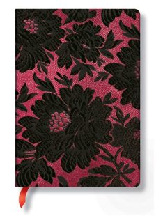   Paperblanks butikkönyv Black Dahlia midi vonalas (9781439729571)