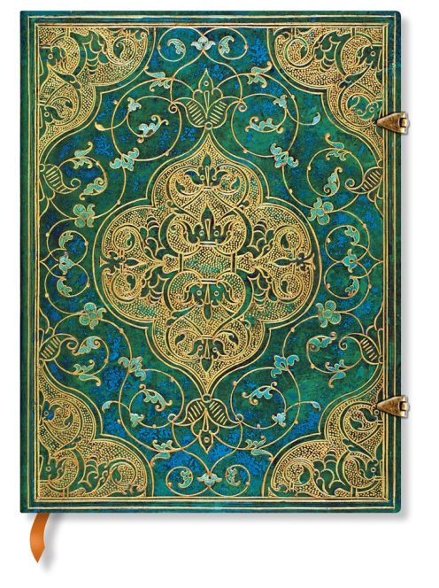 Paperblanks butikkönyv Turquoise Chronicles ultra vonalas (9781439732137)
