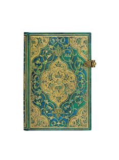   Paperblanks butikkönyv Turquoise Chronicles mini vonalas (9781439732168)