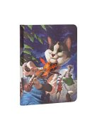 Paperblanks butikkönyv Cat and the Fiddle midi vonalas (9781439732212)