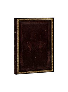   Paperblanks butikkönyv Black Moroccan midi vonalas (9781439735190)