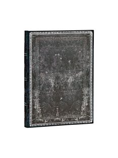   Paperblanks butikkönyv Midnight Steel midi vonalas (9781439735268)