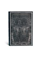 Paperblanks butikkönyv Midnight Steel midi vonalas (9781439735268)