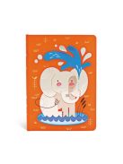 Paperblanks butikkönyv Baby Elephant midi vonalas (9781439735527)
