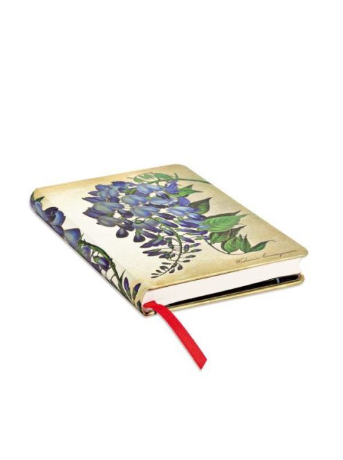 Paperblanks butikkönyv Blooming Wisteria mini vonalas (9781439735718)