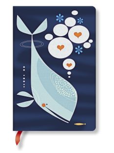   Paperblanks butikkönyv Whale and Friend mini üres (9781439736029)