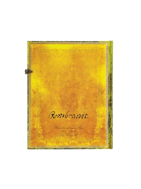 Paperblanks butikkönyv Rembrandt's 350th Anniversary ultra vonalas (9781439754207)