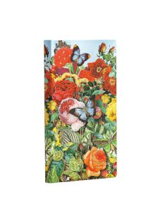   Paperblanks butikkönyv Butterfly Garden slim vonalas (9781439754511)