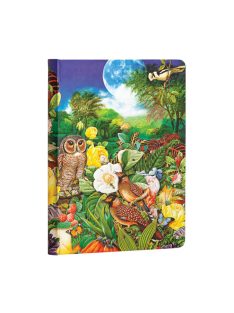   Paperblanks butikkönyv Moon Garden midi üres (9781439754535)