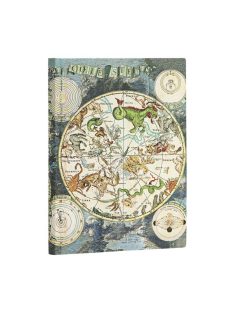   Paperblanks FLEXIS notesz, füzet Celestial Planisphere midi vonalas 176 old. (9781439756164)