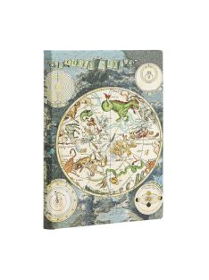   Paperblanks FLEXIS notesz, füzet Celestial Planisphere mini vonalas 176 old. (9781439756188)