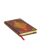 Paperblanks butikkönyv Golden Trefoil slim vonalas (9781439763650)