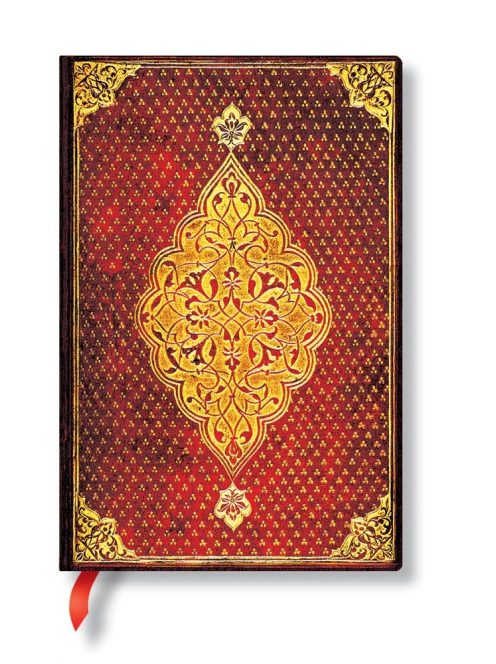 Paperblanks butikkönyv Golden Trefoil mini üres (9781439763674)