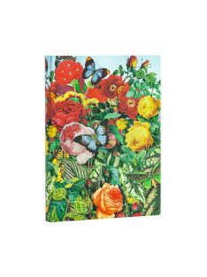   Paperblanks FLEXIS notesz, füzet Butterfly Garden midi vonalas 176 old. (9781439764145)