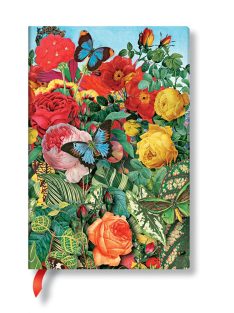   Paperblanks FLEXIS notesz, füzet Butterfly Garden mini üres 208 old. (9781439764176)