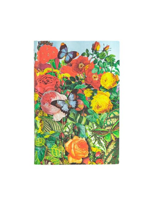 Paperblanks FLEXIS notesz, füzet Butterfly Garden mini üres 208 old. (9781439764176)