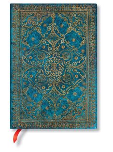   Paperblanks FLEXIS notesz, füzet Azure midi vonalas 176 old. (9781439764763)