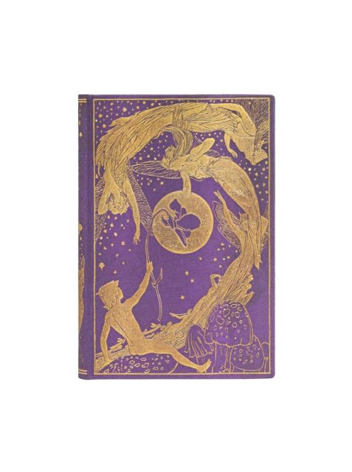 Paperblanks butikkönyv Violet Fairy mini üres (9781439765159)