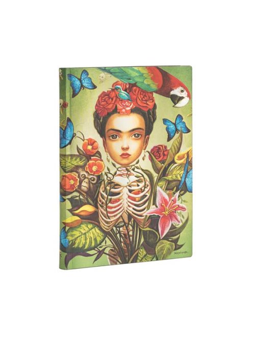 Paperblanks butikkönyv Frida midi vonalas (9781439765302)